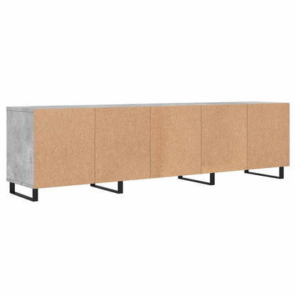 TV-Schrank Betongrau 150x30x44,5 cm Holzwerkstoff