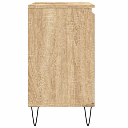 Badschrank Sonoma-Eiche 58x33x60 cm Holzwerkstoff