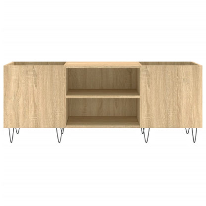 Plattenschrank Sonoma-Eiche 121x38x48 cm Holzwerkstoff