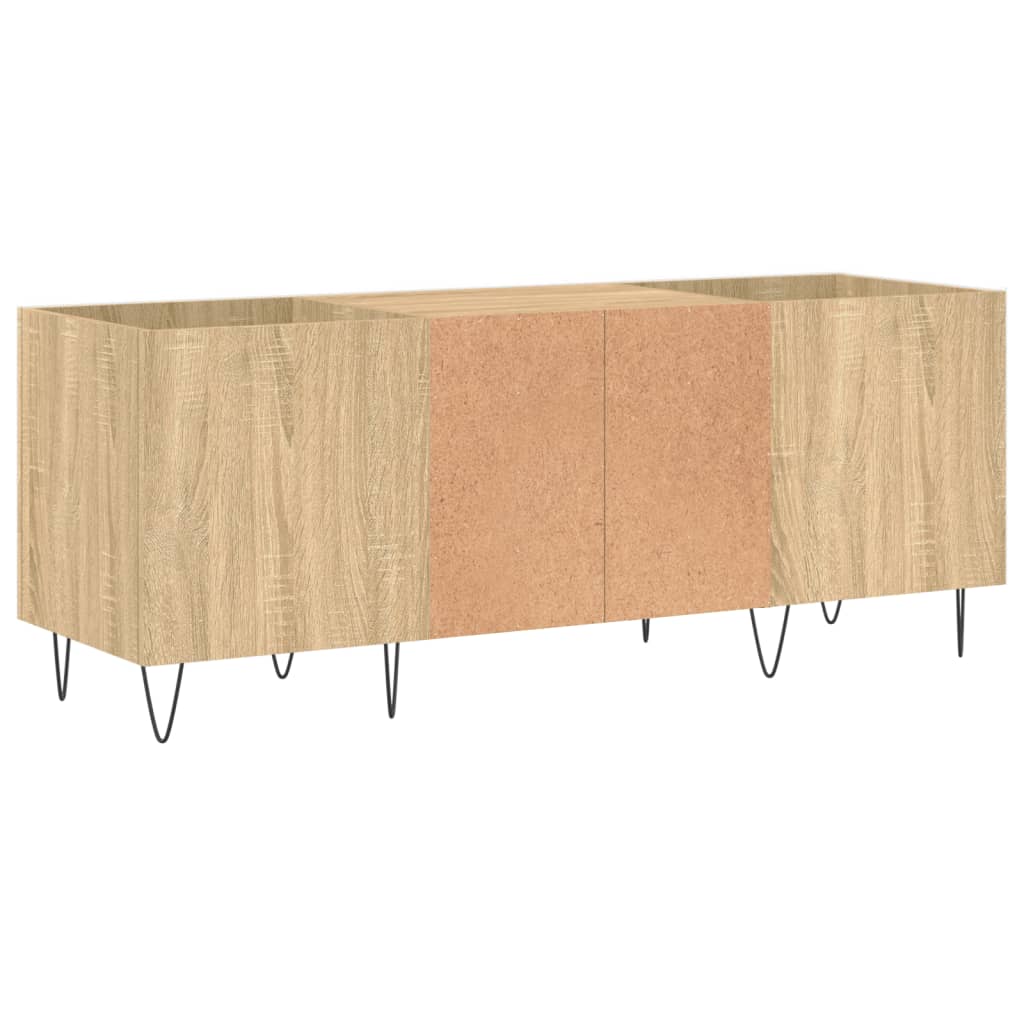 Plattenschrank Sonoma-Eiche 121x38x48 cm Holzwerkstoff