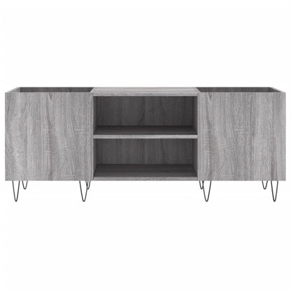 Plattenschrank Grau Sonoma 121x38x48 cm Holzwerkstoff