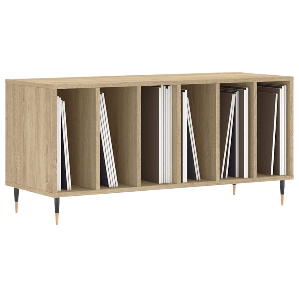 Plattenschrank Sonoma-Eiche 100x38x48 cm Holzwerkstoff