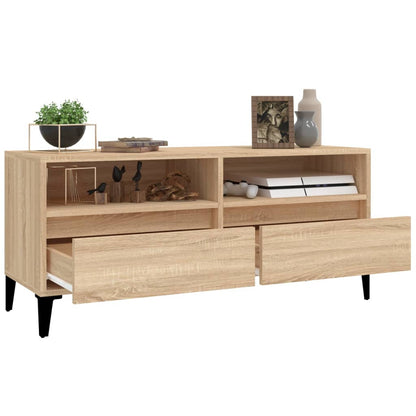 TV-Schrank Sonoma-Eiche 100x34,5x44,5 cm Holzwerkstoff