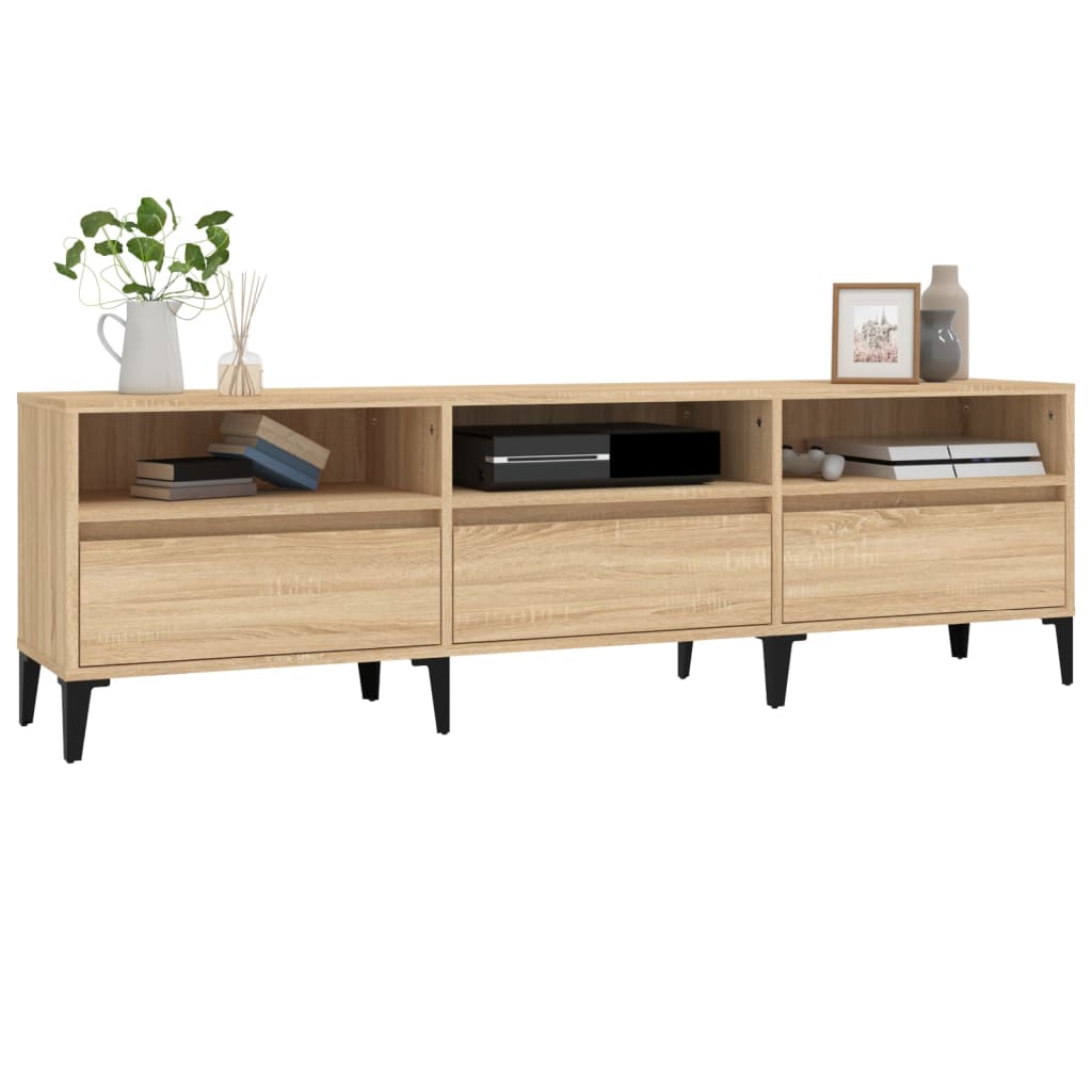 TV-Schrank Sonoma-Eiche 150x30x44,5 cm Holzwerkstoff
