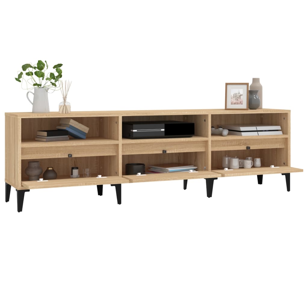 TV-Schrank Sonoma-Eiche 150x30x44,5 cm Holzwerkstoff