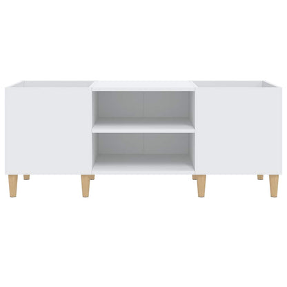 Plattenschrank Weiß 121 x 38 x 48 cm Holzwerkstoff