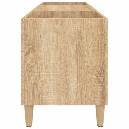 Schallplattenschrank Sonoma-Eiche 121 x 38 x 48 cm Holzwerkstoff
