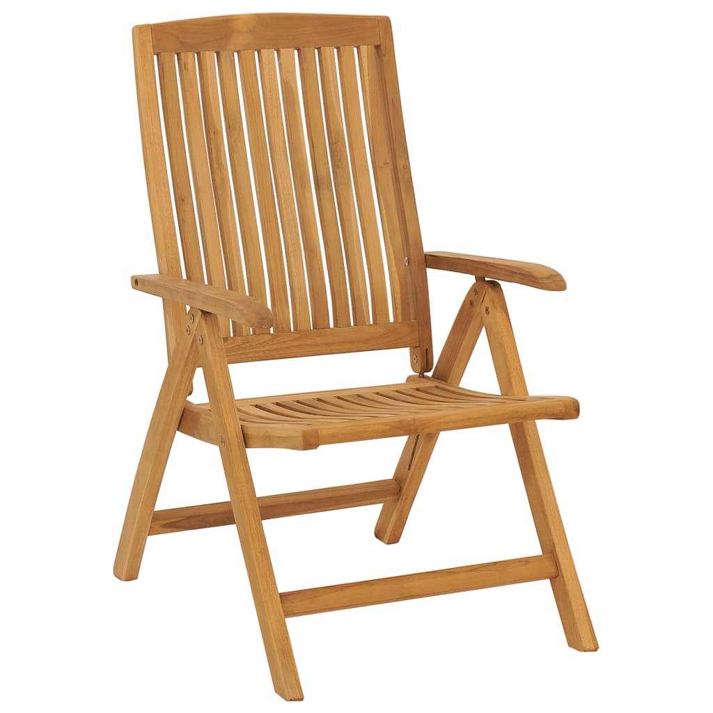 5-tlg. Garten-Lounge-Set Massivholz Teak