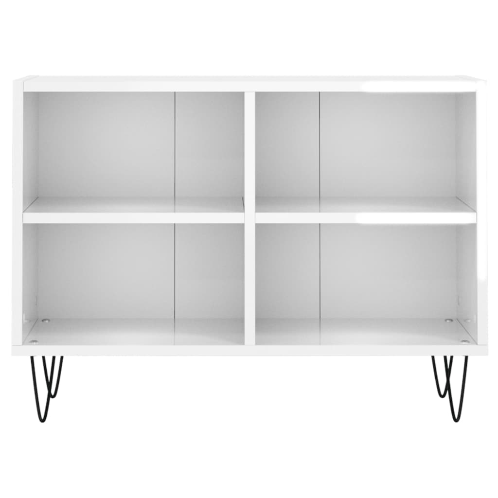 TV-Schrank Hochglanz-Weiß 69,5x30x50 cm Holzwerkstoff