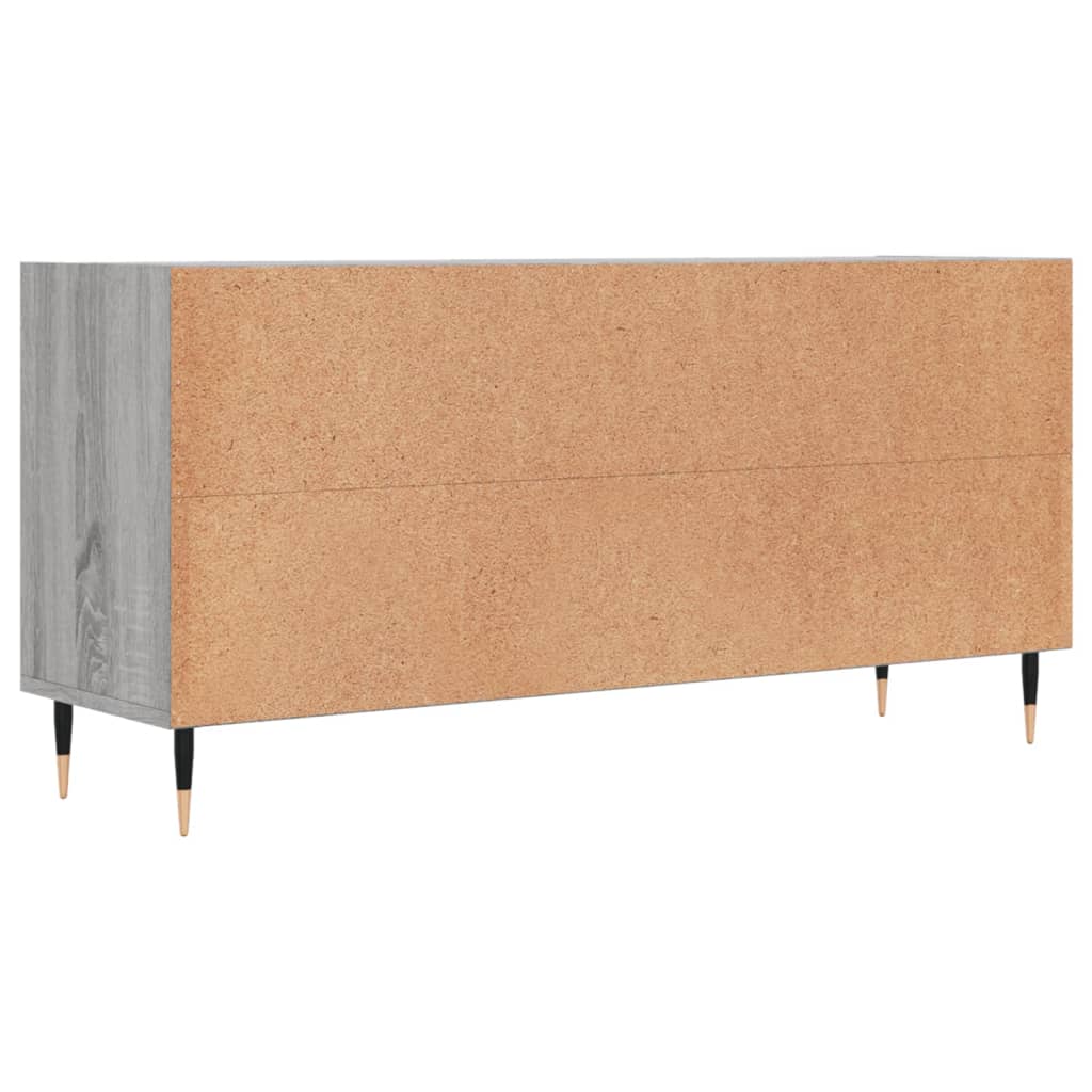 TV-Schrank Grau Sonoma 103,5x30x50 cm Holzwerkstoff