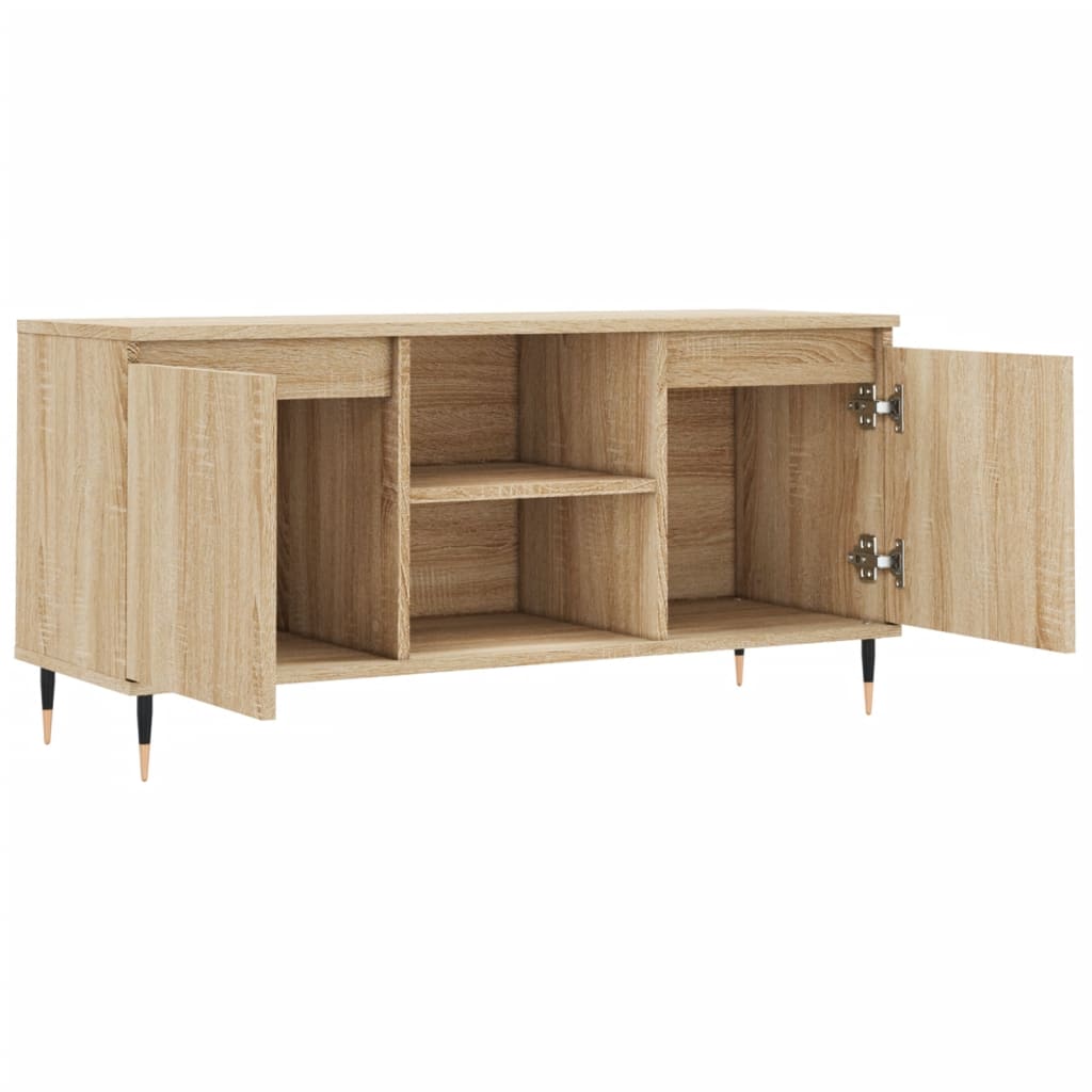 TV-Schrank Sonoma-Eiche 104x35x50 cm Holzwerkstoff