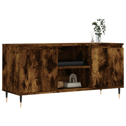 TV-Schrank Räuchereiche 104x35x50 cm Holzwerkstoff