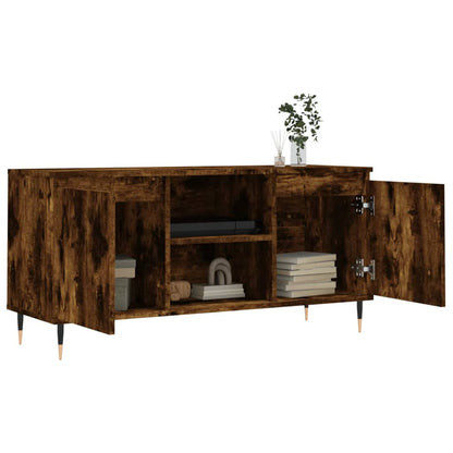 TV-Schrank Räuchereiche 104x35x50 cm Holzwerkstoff
