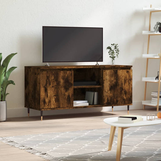 TV-Schrank Räuchereiche 104x35x50 cm Holzwerkstoff