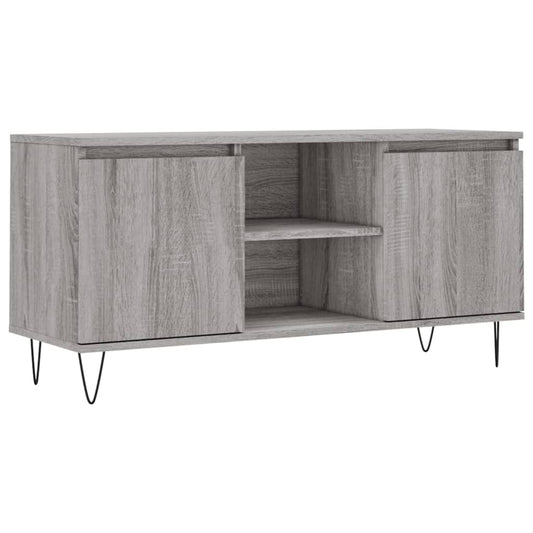 TV-Schrank Grau Sonoma 104x35x50 cm Holzwerkstoff