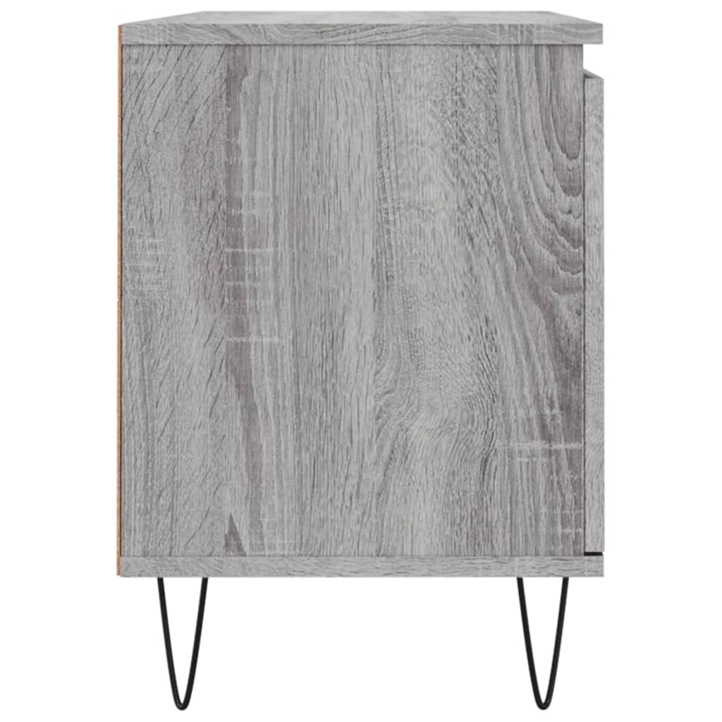 TV-Schrank Grau Sonoma 104x35x50 cm Holzwerkstoff