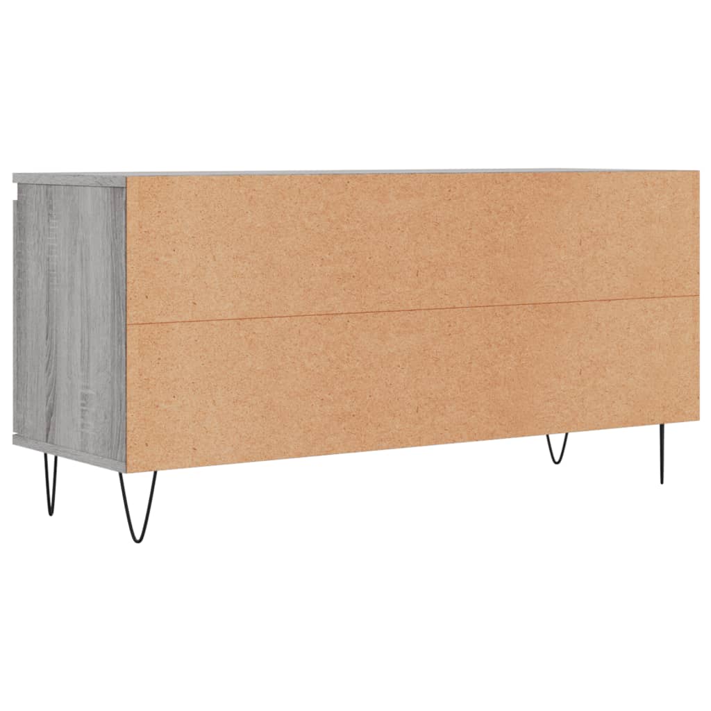 TV-Schrank Grau Sonoma 104x35x50 cm Holzwerkstoff