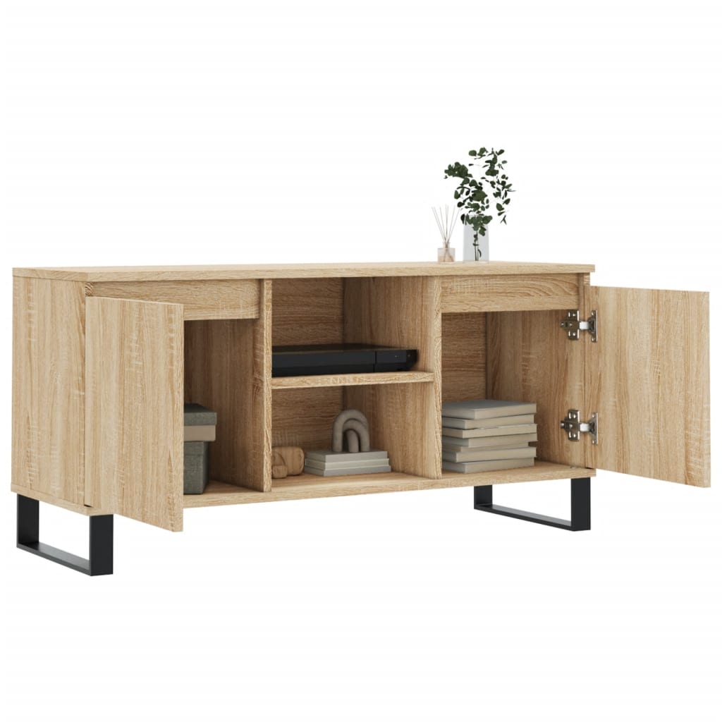 TV-Schrank Sonoma-Eiche 104x35x50 cm Holzwerkstoff