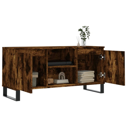 TV-Schrank Räuchereiche 104x35x50 cm Holzwerkstoff
