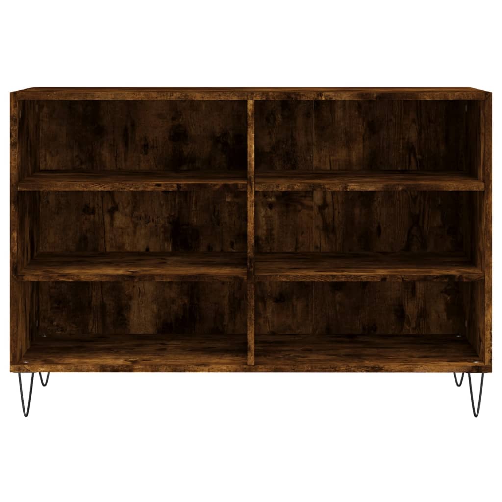 Sideboard Räuchereiche 103,5x35x70 cm Holzwerkstoff