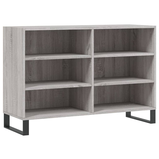 Sideboard Grau Sonoma 103,5x35x70 cm Holzwerkstoff