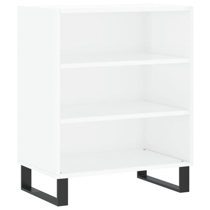 Sideboard Hochglanz-Weiß 57x35x70 cm Holzwerkstoff