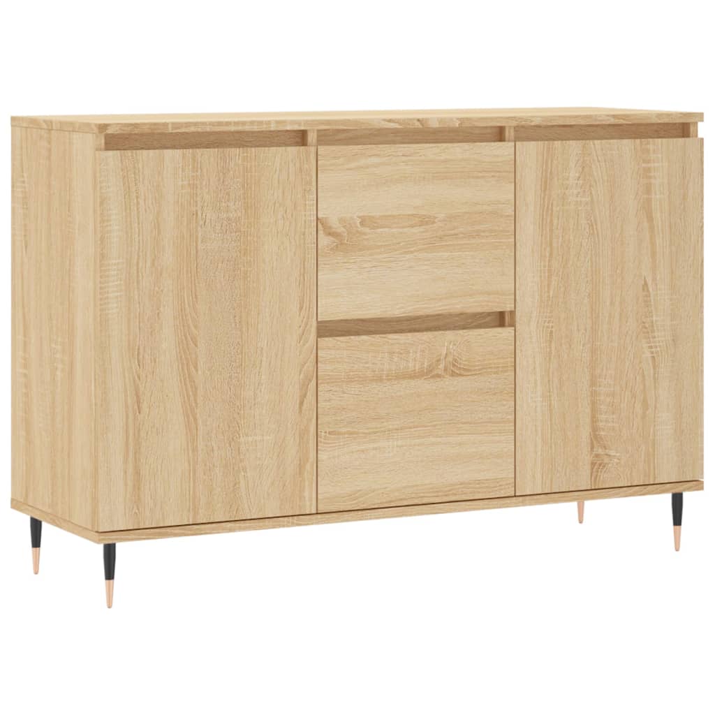 Sideboard Sonoma-Eiche 104x35x70 cm Holzwerkstoff