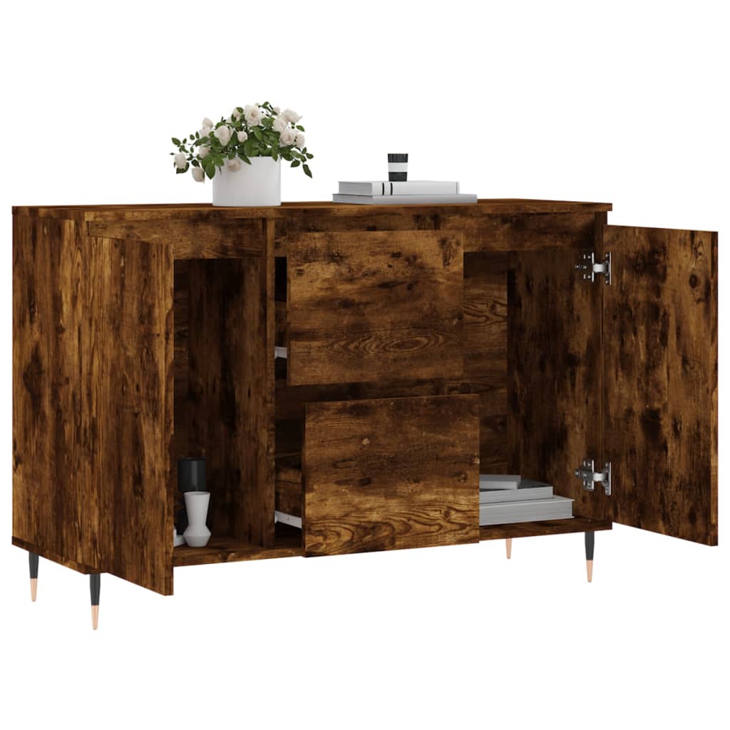 Sideboard Räuchereiche 104x35x70 cm Holzwerkstoff