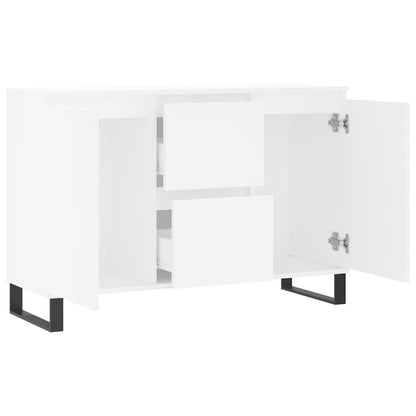 Sideboard Weiß 101,5x35x70 cm Holzwerkstoff