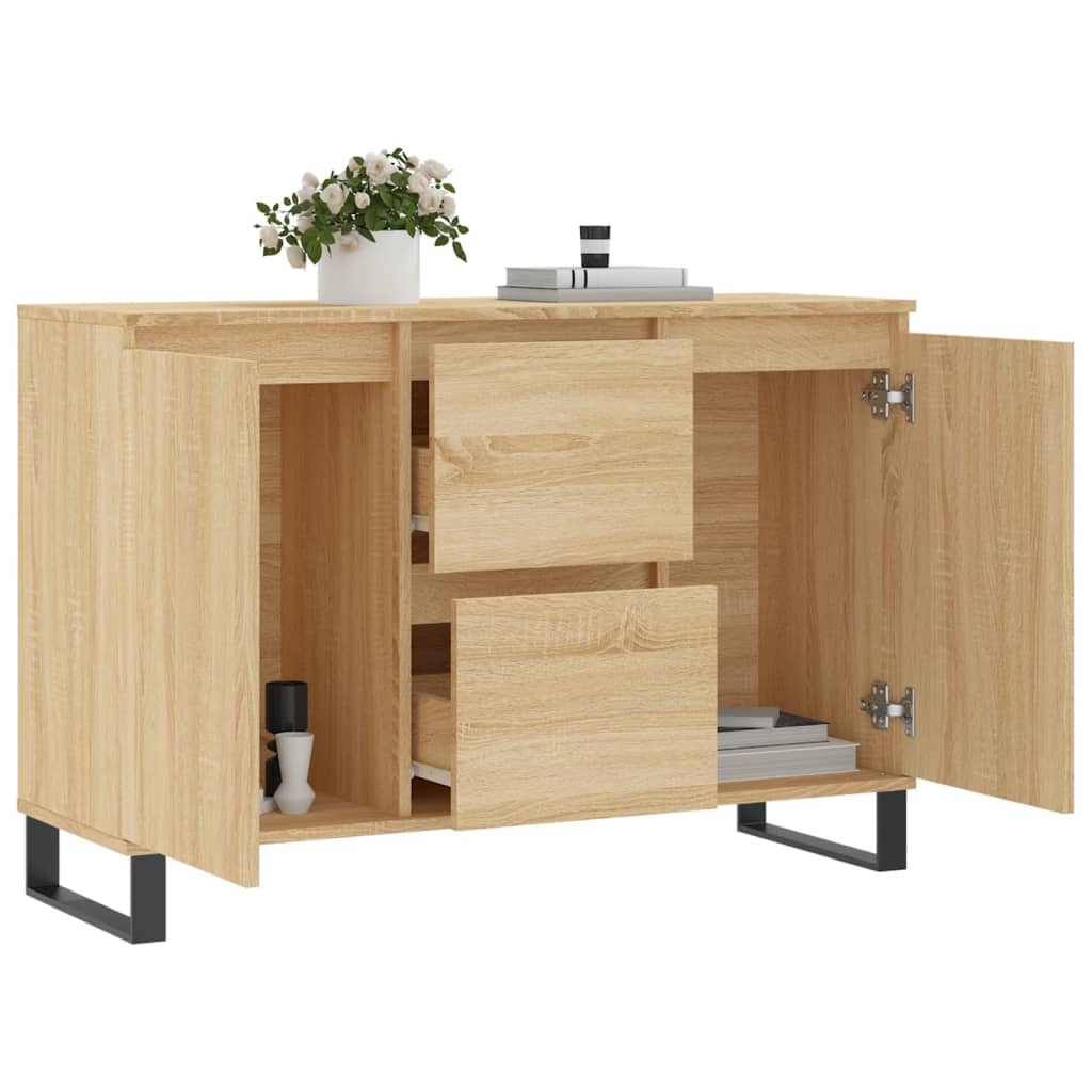 Sideboard Sonoma-Eiche 104x35x70 cm Holzwerkstoff