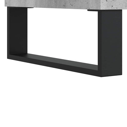 Sideboard Betongrau 101,5x35x70 cm Holzwerkstoff