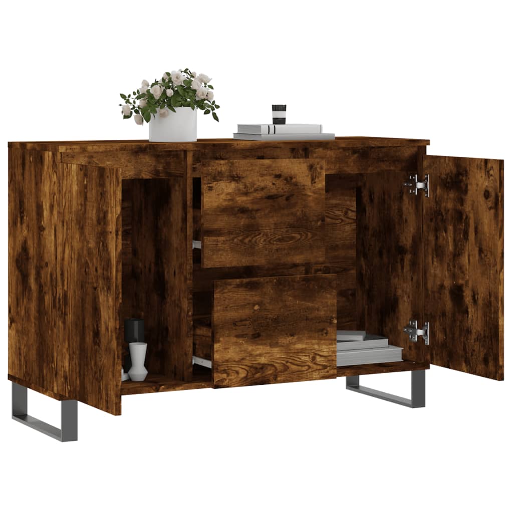 Sideboard Räuchereiche 104x35x70 cm Holzwerkstoff