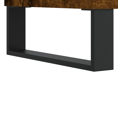 Sideboard Räuchereiche 101,5x35x70 cm Holzwerkstoff