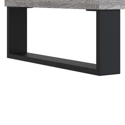 Sideboard Grau Sonoma 101,5x35x70 cm Holzwerkstoff