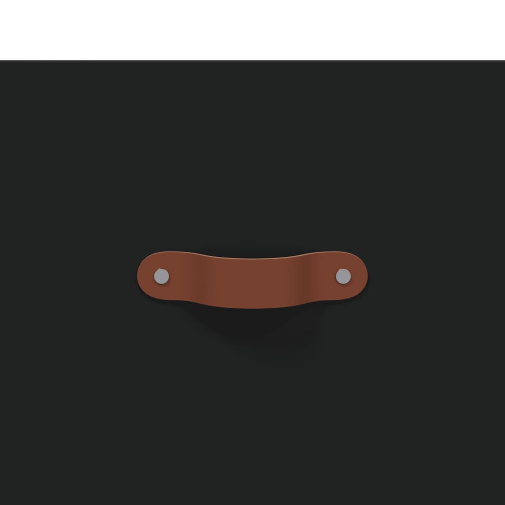 Nachttische 2 Stk. Schwarz 40x35x47,5 cm Holzwerkstoff