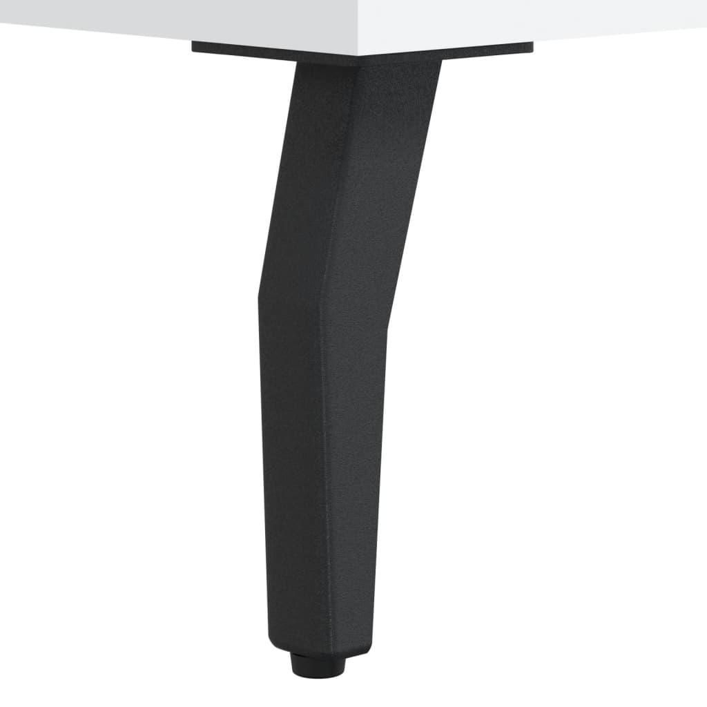 Nachttisch Weiß 40x35x47,5 cm Holzwerkstoff