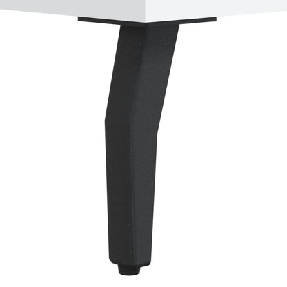 Nachttisch Weiß 40x35x47,5 cm Holzwerkstoff