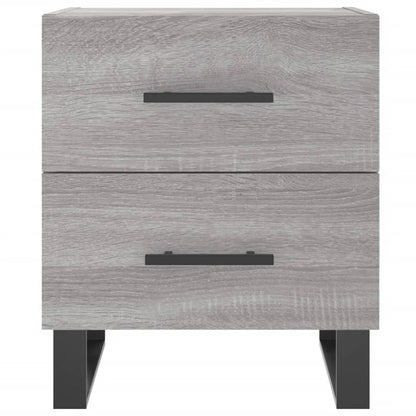 Nachttisch Grau Sonoma 40x35x47,5 cm Holzwerkstoff