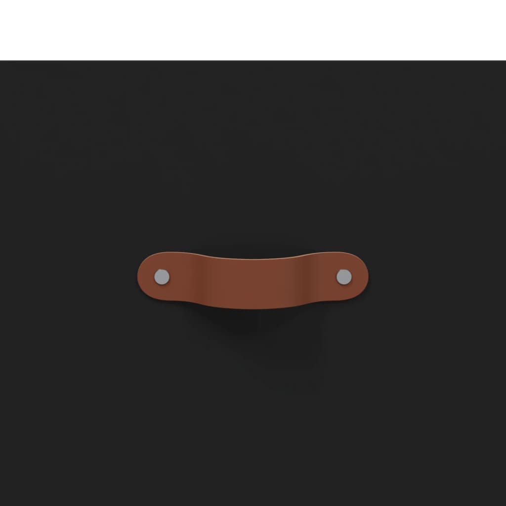 Nachttische 2 Stk. Schwarz 40x35x47,5 cm Holzwerkstoff