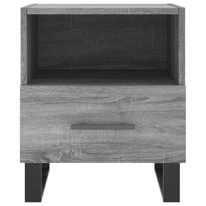 Nachttisch Grau Sonoma 40x35x47,5 cm Holzwerkstoff