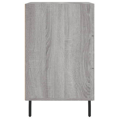 Nachttisch Grau Sonoma 40x40x66 cm Holzwerkstoff