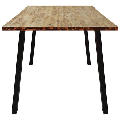 Esstisch 150x90x75 cm Massivholz Akazie