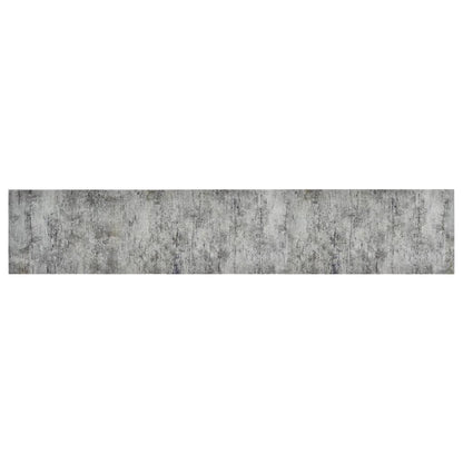 Küchenteppich Waschbar Beton 60x300 cm Samt