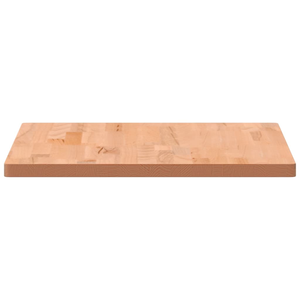 Schreibtischplatte 80x55x2,5 cm Massivholz Buche