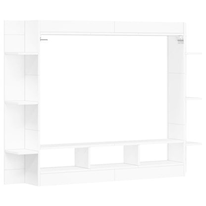 TV-Schrank Weiß 152x22x113 cm Holzwerkstoff