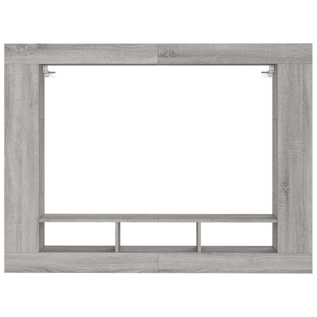 TV-Schrank Grau Sonoma 152x22x113 cm Holzwerkstoff