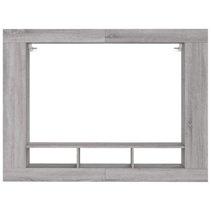 TV-Schrank Grau Sonoma 152x22x113 cm Holzwerkstoff