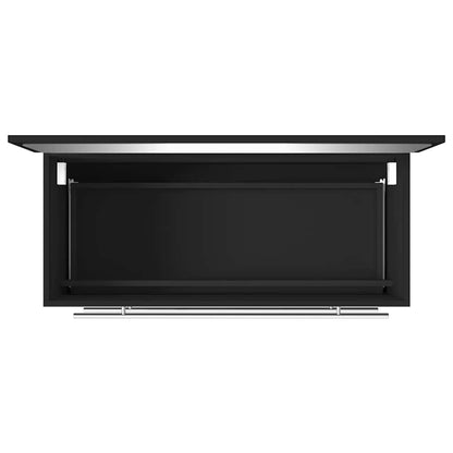 Badschrank mit Spiegel Schwarz Holzwerkstoff