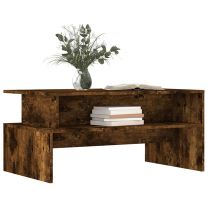 Couchtisch Räuchereiche 90x55x42,5 cm Holzwerkstoff