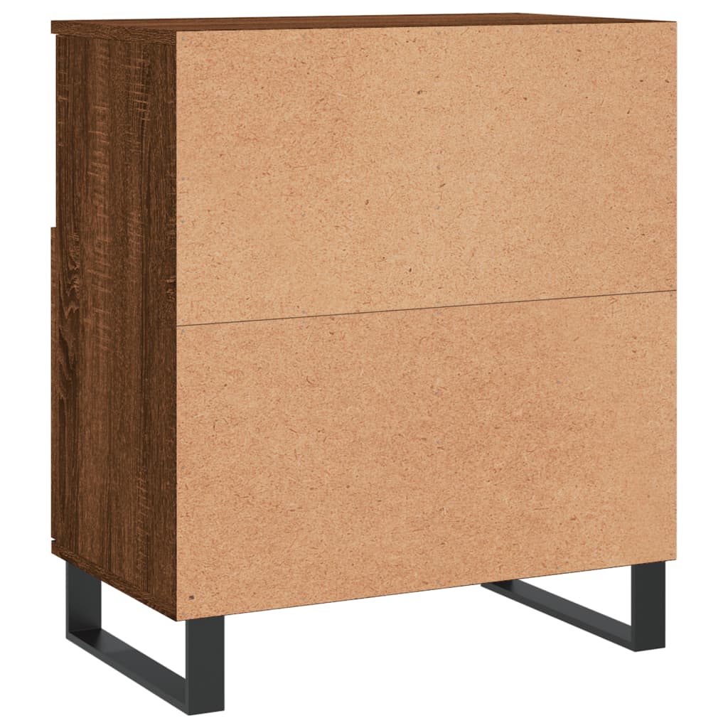 Sideboards 2 Stk. Braun Eichen-Optik Holzwerkstoff